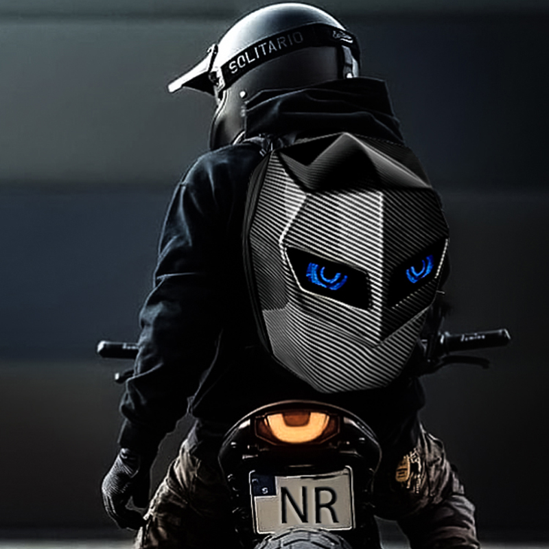 NR SPARK Motorcycle Backpack L - đánh giá và giá Motorcycle Helmet Backpack Waterproof Led