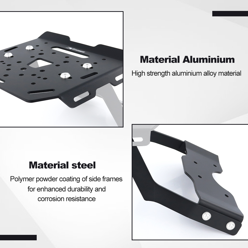 Motorcycle Rear Luggage Rack R - đánh giá và giá Motorcycle Luggage Rack Rear Carrier Steel