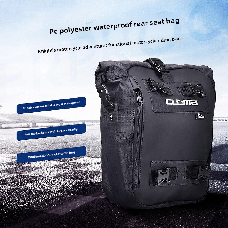 Waterproof Motorcycle Rear Sea - đánh giá và giá Motorcycle Tail Bag Waterproof Roll Top