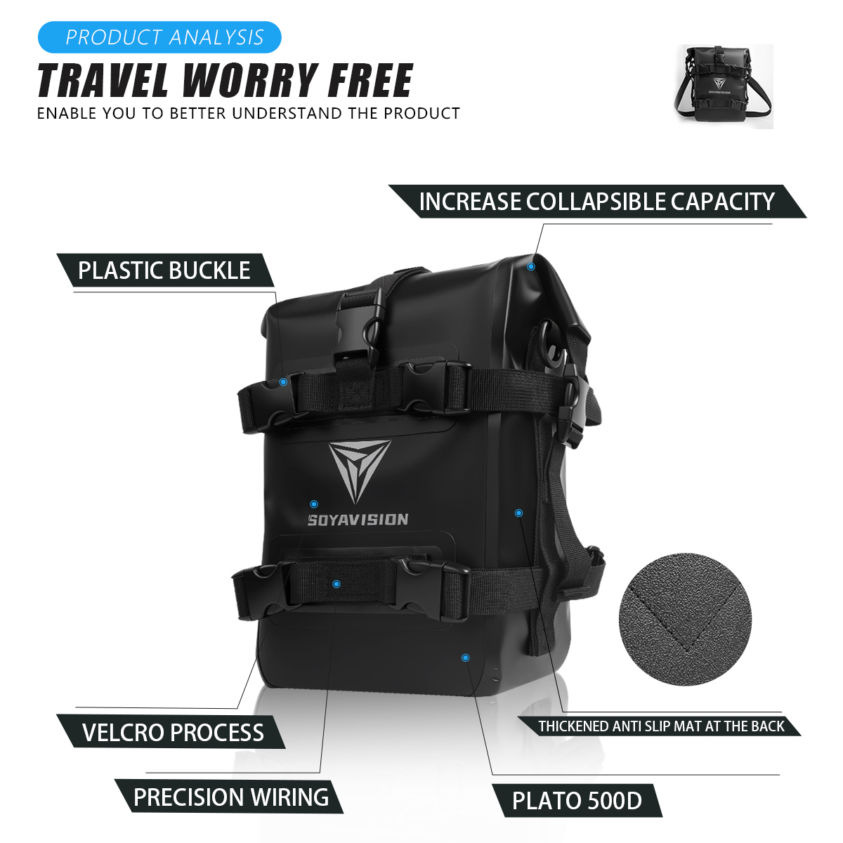 8L 10L 12L Waterproof Motorcyc - đánh giá và giá Motorcycle Crash Bar Waterproof Dry Bag