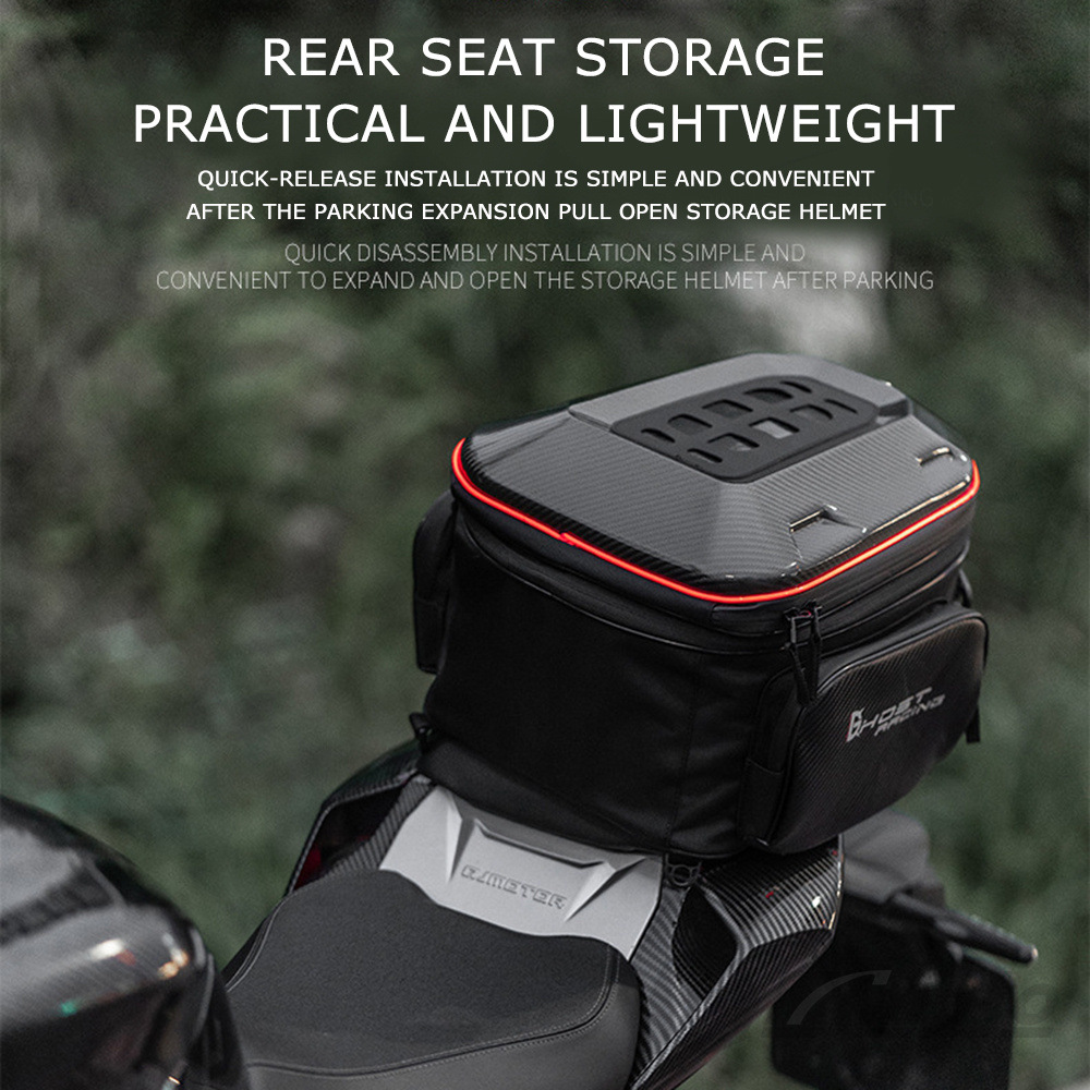 Expandable Motorcycle Rear Sea - đánh giá và giá Motorcycle Helmet Backpack Waterproof Led