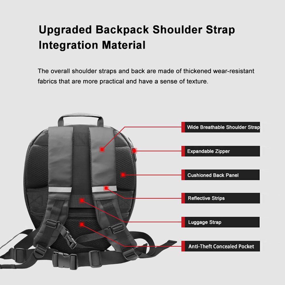 Best Quality Loy Black Knight  - đánh giá và giá Motorcycle Helmet Backpack Waterproof Led