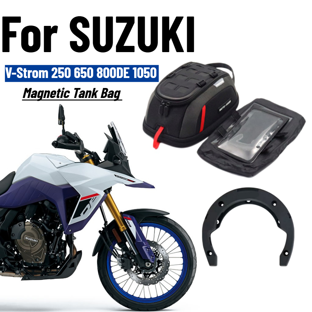 For Suzuki V-Strom 250 650 800 - đánh giá và giá Motorcycle Tank Bag Magnetic Quick Release